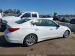 2015 Infiniti Q50 Premium White vin: JN1BV7AP5FM338433