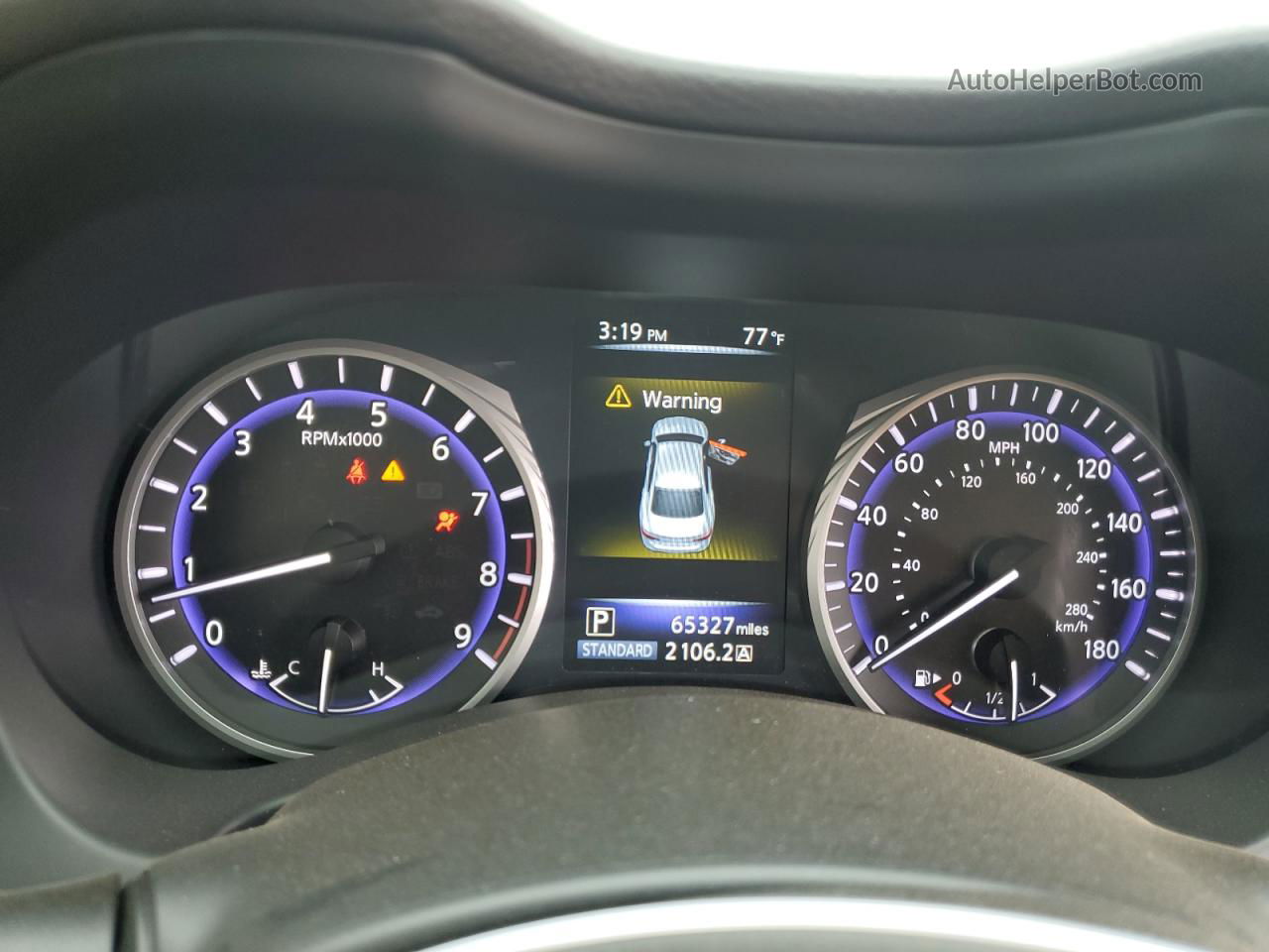 2015 Infiniti Q50 Base Белый vin: JN1BV7AP5FM343325