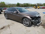 2015 Infiniti Q50 Base Brown vin: JN1BV7AP5FM345740