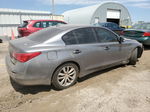 2015 Infiniti Q50 Base Серебряный vin: JN1BV7AP5FM347973