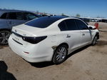 2015 Infiniti Q50 Base White vin: JN1BV7AP5FM348914