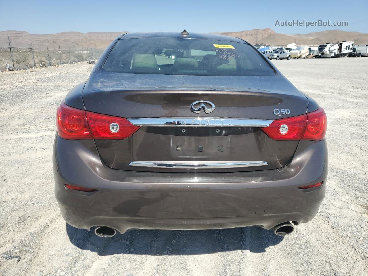 2015 Infiniti Q50 Base Серый vin: JN1BV7AP5FM358746