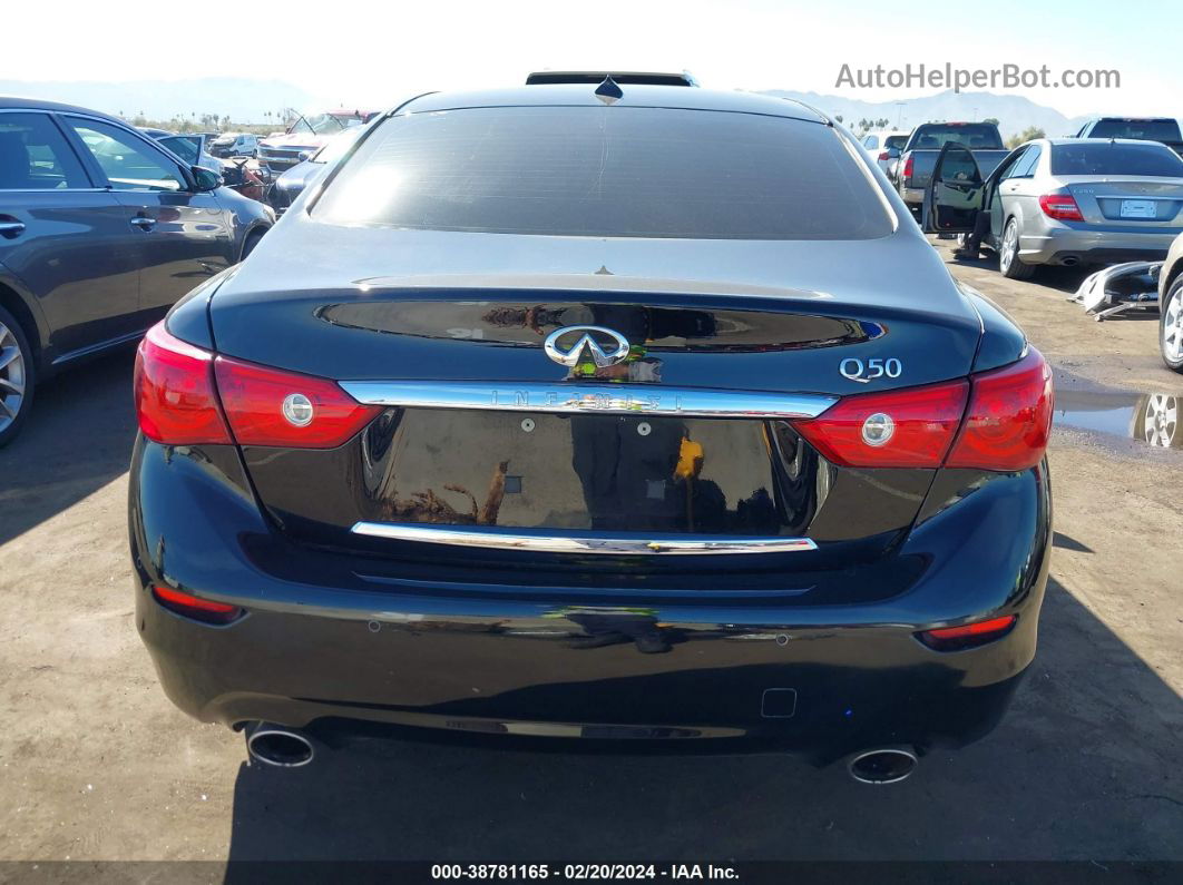 2014 Infiniti Q50 Premium Черный vin: JN1BV7AP6EM670900