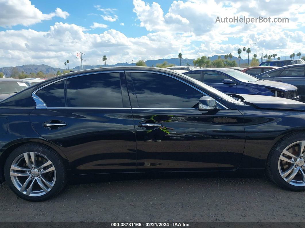 2014 Infiniti Q50 Premium Black vin: JN1BV7AP6EM670900