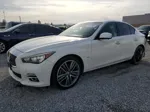 2014 Infiniti Q50 Base White vin: JN1BV7AP6EM670962