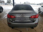 2014 Infiniti Q50 Base Gray vin: JN1BV7AP6EM680049