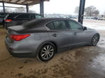 2014 Infiniti Q50 Base Gray vin: JN1BV7AP6EM680049