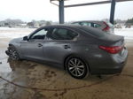 2014 Infiniti Q50 Base Gray vin: JN1BV7AP6EM680049