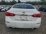 2014 Infiniti Q50 Base White vin: JN1BV7AP6EM681377