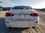 2014 Infiniti Q50 Base White vin: JN1BV7AP6EM682917