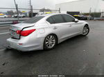 2014 Infiniti Q50 Premium Silver vin: JN1BV7AP6EM684229