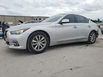 2014 Infiniti Q50 Base Silver vin: JN1BV7AP6EM690175