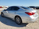 2014 Infiniti Q50 Base Silver vin: JN1BV7AP6EM690743