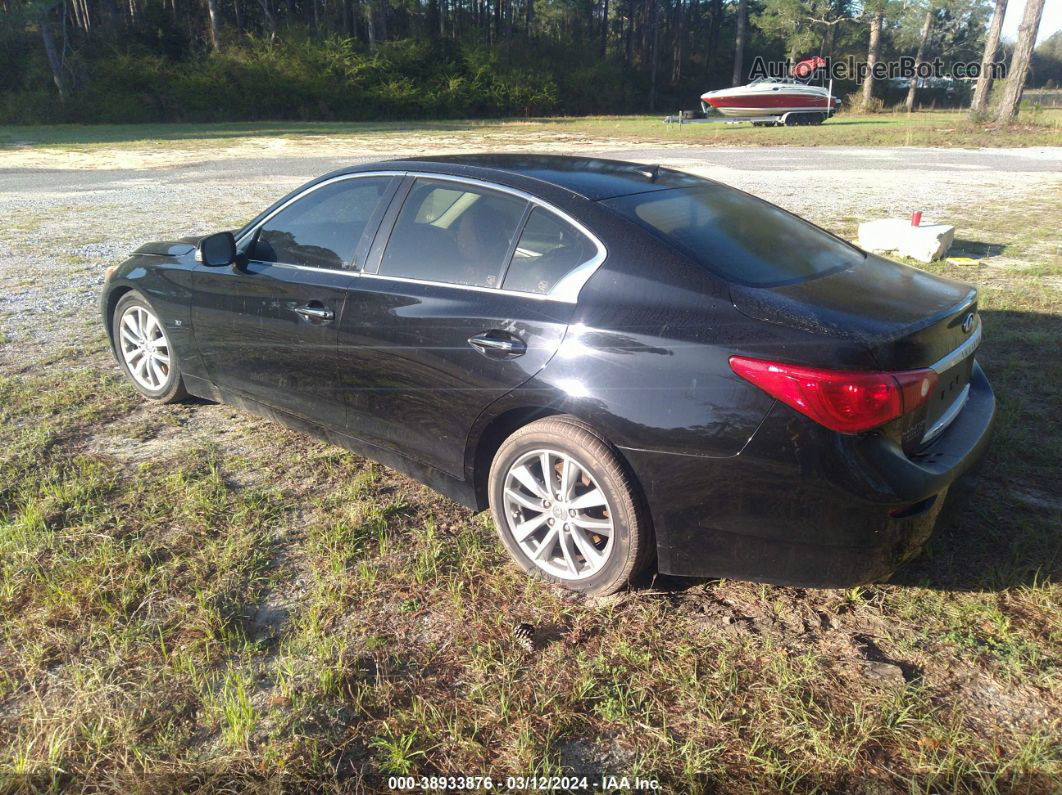 2015 Infiniti Q50   Черный vin: JN1BV7AP6FM330468