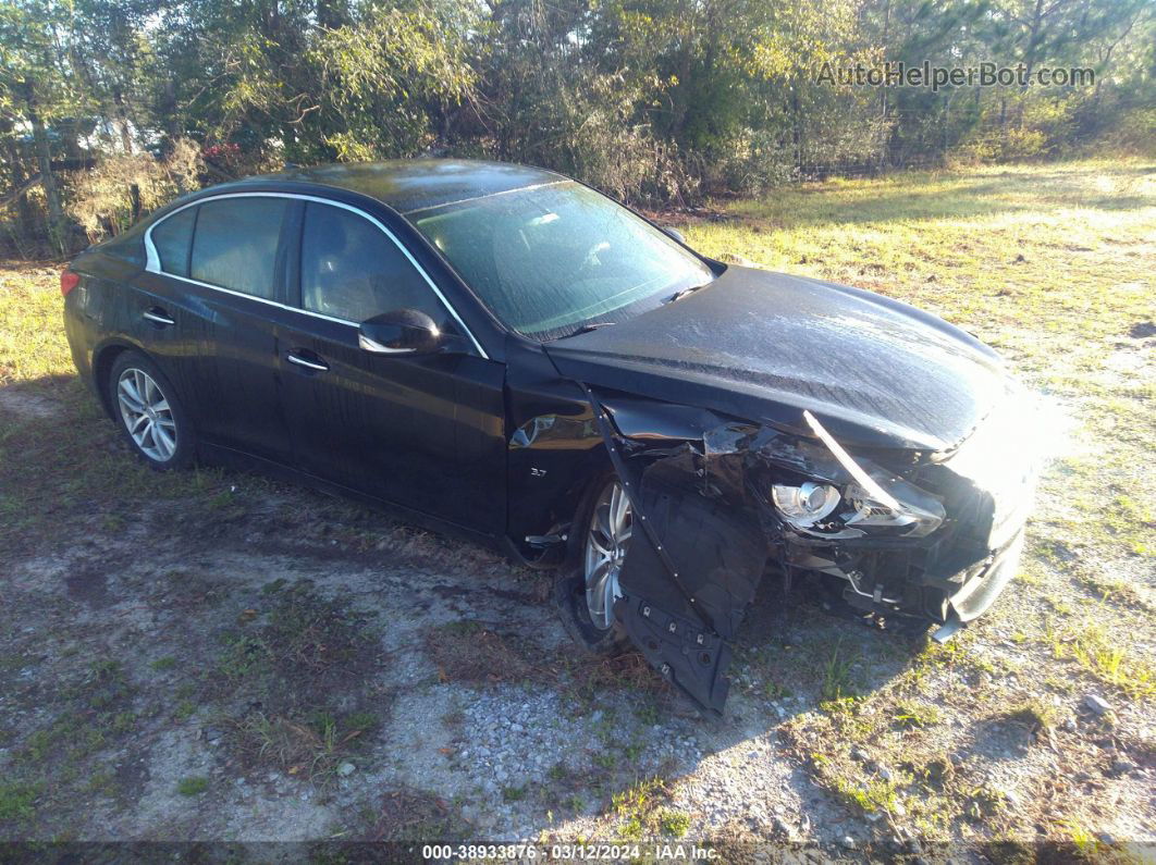 2015 Infiniti Q50   Black vin: JN1BV7AP6FM330468