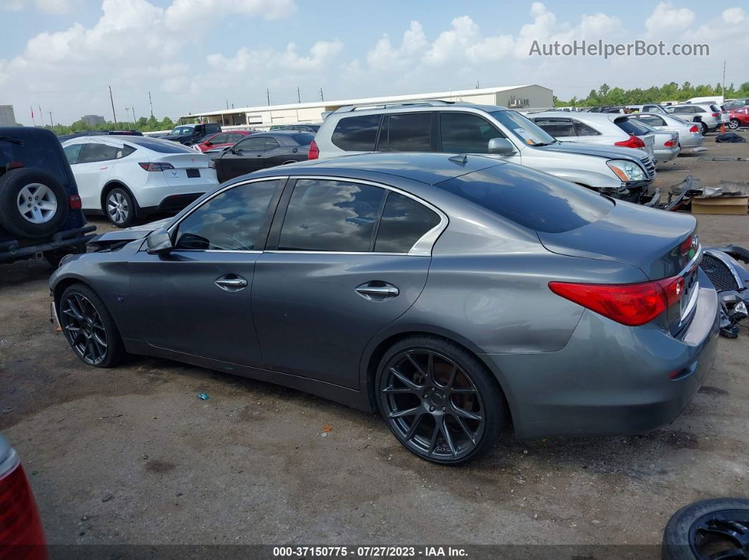 2015 Infiniti Q50   Silver vin: JN1BV7AP6FM332088