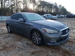 2015 Infiniti Q50 Base Gray vin: JN1BV7AP6FM339025