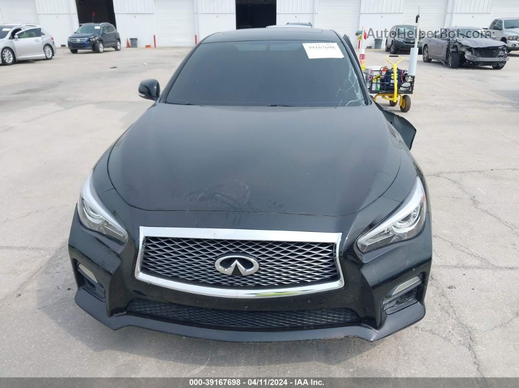 2015 Infiniti Q50 Sport Черный vin: JN1BV7AP6FM341907