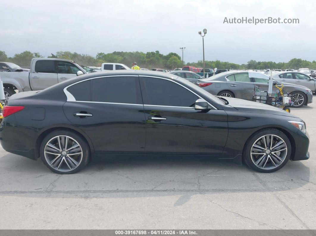 2015 Infiniti Q50 Sport Черный vin: JN1BV7AP6FM341907