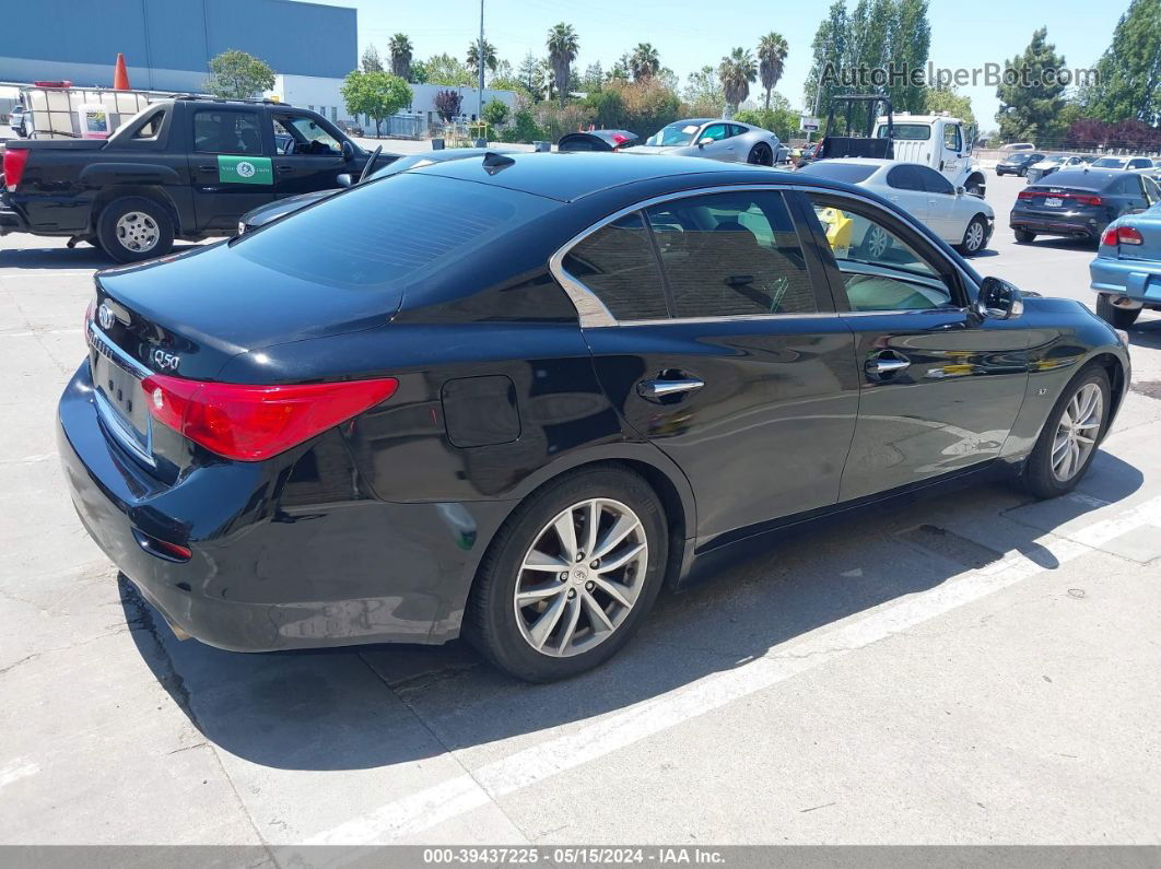 2015 Infiniti Q50 Premium Черный vin: JN1BV7AP6FM343852