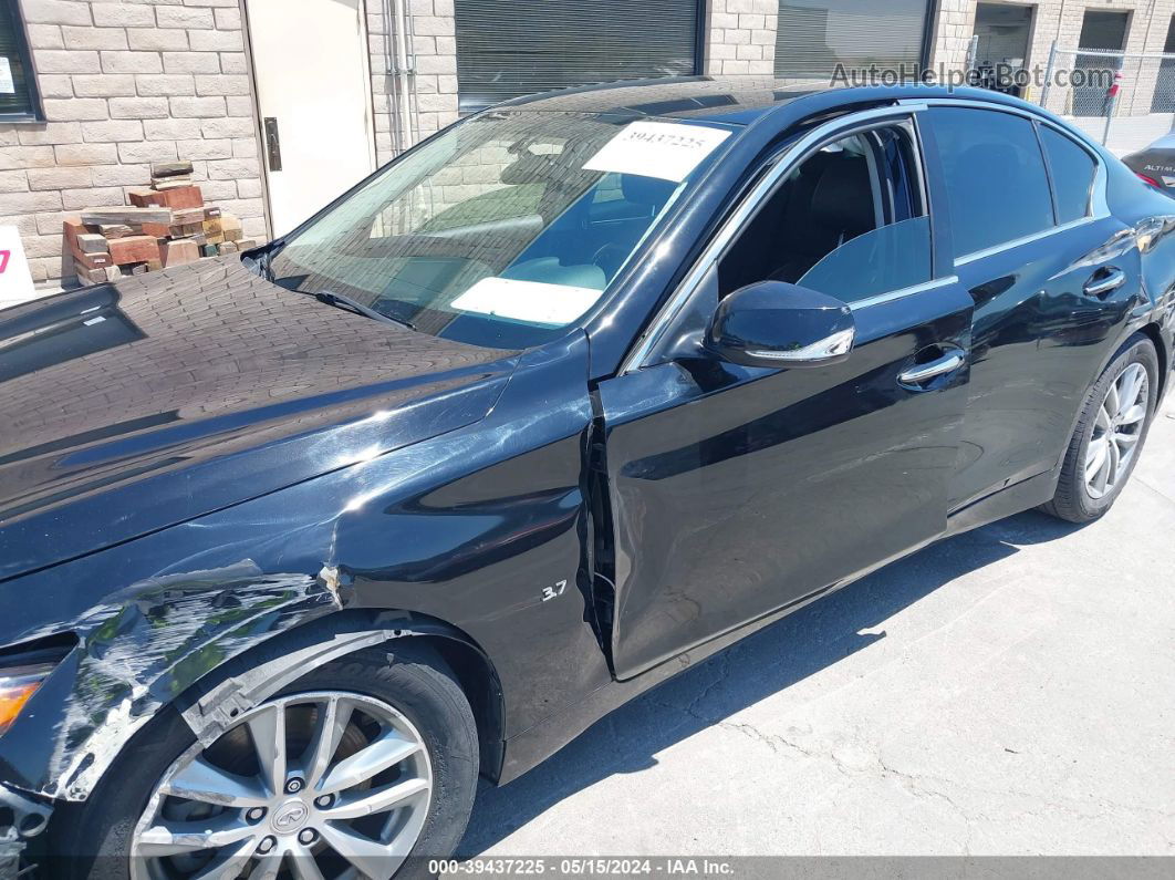 2015 Infiniti Q50 Premium Черный vin: JN1BV7AP6FM343852