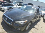 2015 Infiniti Q50 Base Black vin: JN1BV7AP6FM344676