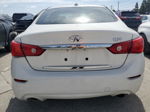 2014 Infiniti Q50 Base White vin: JN1BV7AP7EM671344