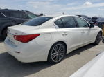 2014 Infiniti Q50 Base Белый vin: JN1BV7AP7EM671344