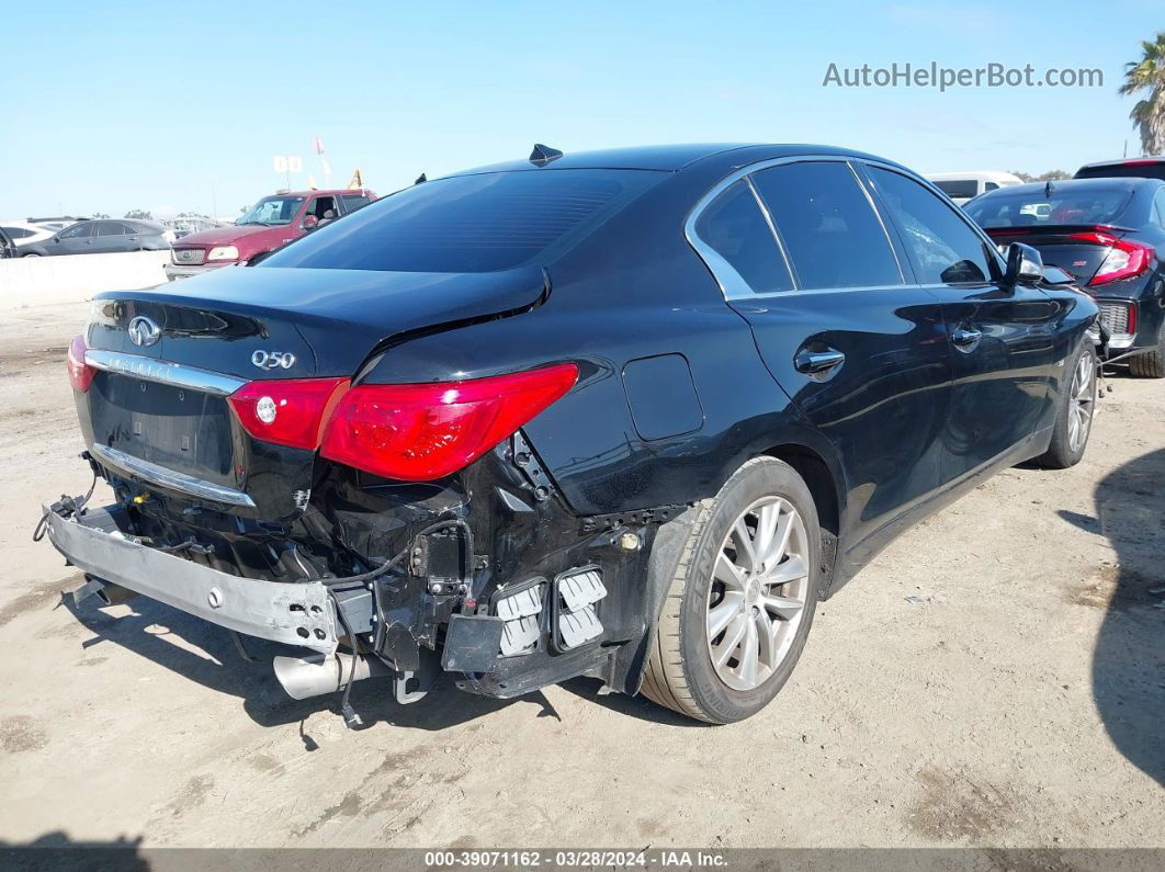 2014 Infiniti Q50 Premium Black vin: JN1BV7AP7EM671456