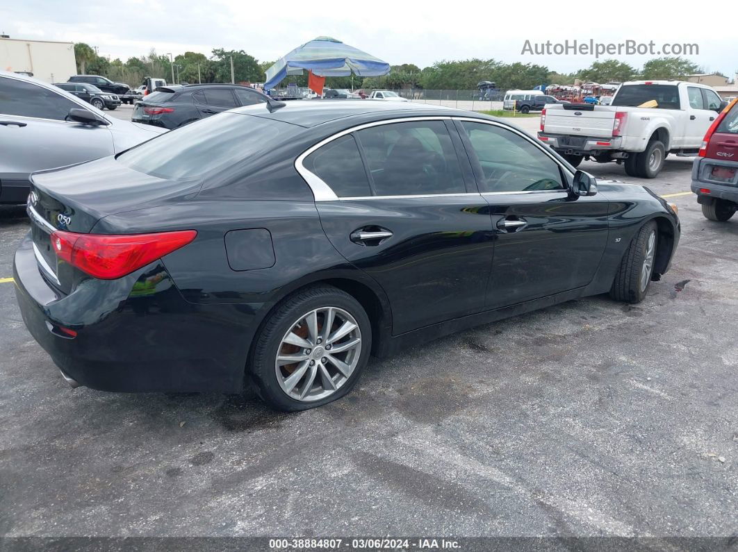 2014 Infiniti Q50   Black vin: JN1BV7AP7EM673031