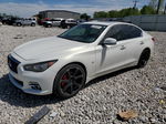 2014 Infiniti Q50 Base White vin: JN1BV7AP7EM673384