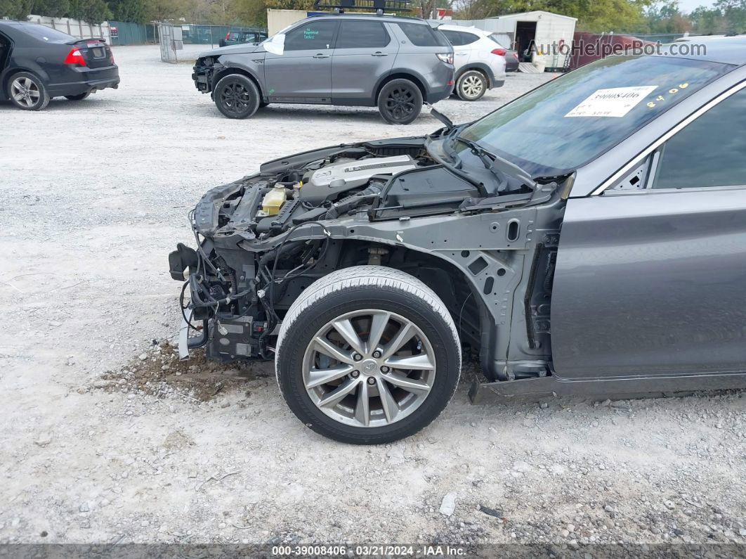 2014 Infiniti Q50 Premium Серый vin: JN1BV7AP7EM674714