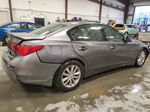 2014 Infiniti Q50 Base Gray vin: JN1BV7AP7EM679329