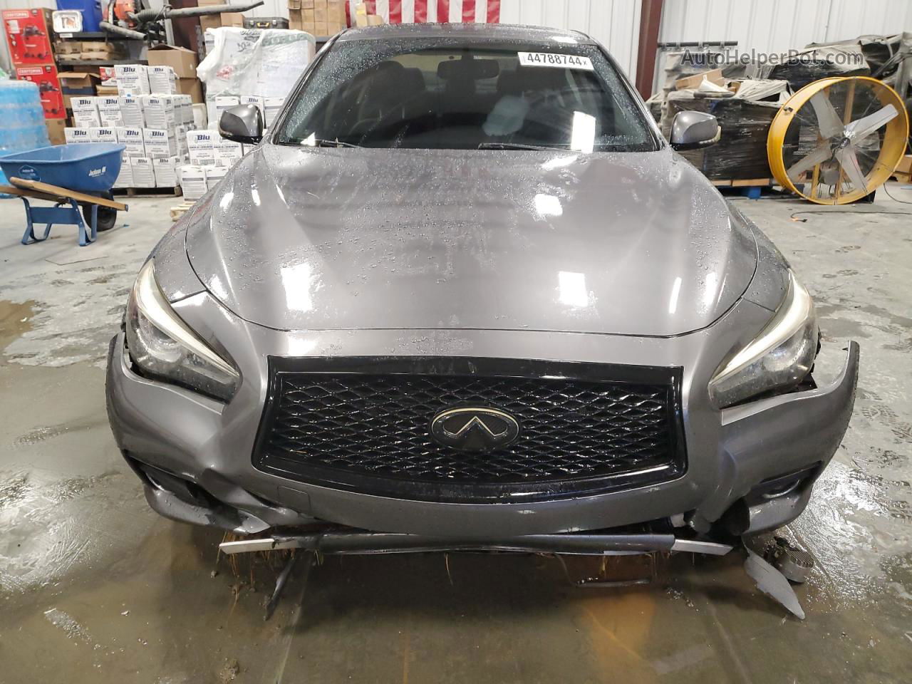 2014 Infiniti Q50 Base Серый vin: JN1BV7AP7EM679329