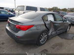 2014 Infiniti Q50 Premium Gray vin: JN1BV7AP7EM685146