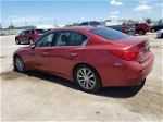 2014 Infiniti Q50 Base Red vin: JN1BV7AP7EM685504