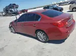 2014 Infiniti Q50 Base Red vin: JN1BV7AP7EM686135