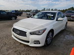 2015 Infiniti Q50 Base White vin: JN1BV7AP7FM342550