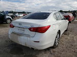 2015 Infiniti Q50 Base White vin: JN1BV7AP7FM342550