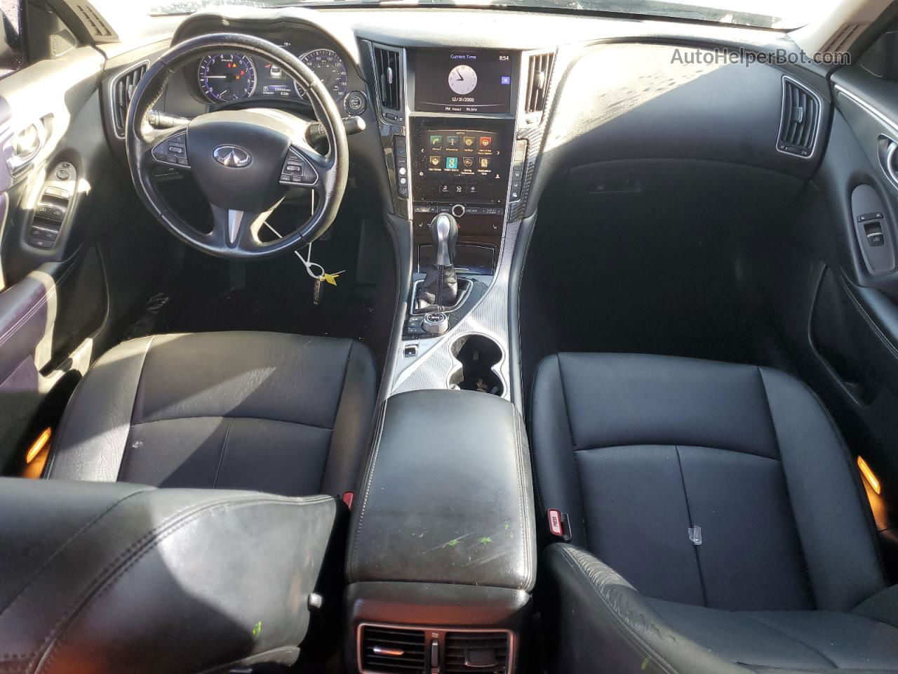 2015 Infiniti Q50 Base Черный vin: JN1BV7AP7FM347098