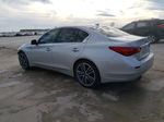 2014 Infiniti Q50 Base Silver vin: JN1BV7AP8EM676326