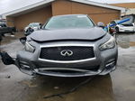 2014 Infiniti Q50 Base Gray vin: JN1BV7AP8EM676889