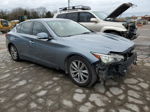 2014 Infiniti Q50 Base Синий vin: JN1BV7AP8EM680540