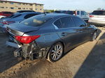 2014 Infiniti Q50 Base Gray vin: JN1BV7AP8EM687715