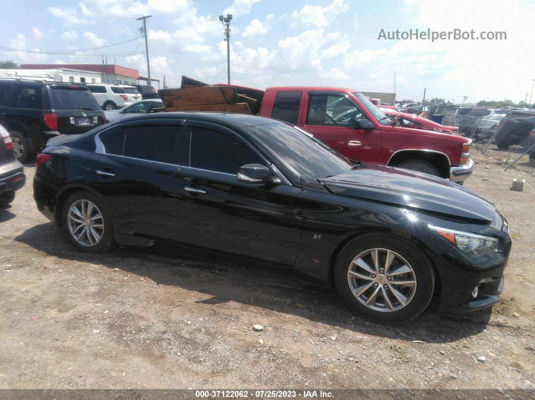 2014 Infiniti Q50 Premium Черный vin: JN1BV7AP8EM689223