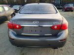 2014 Infiniti Q50 Base Gray vin: JN1BV7AP8EM690128