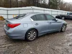 2014 Infiniti Q50 Base Silver vin: JN1BV7AP8EM690453