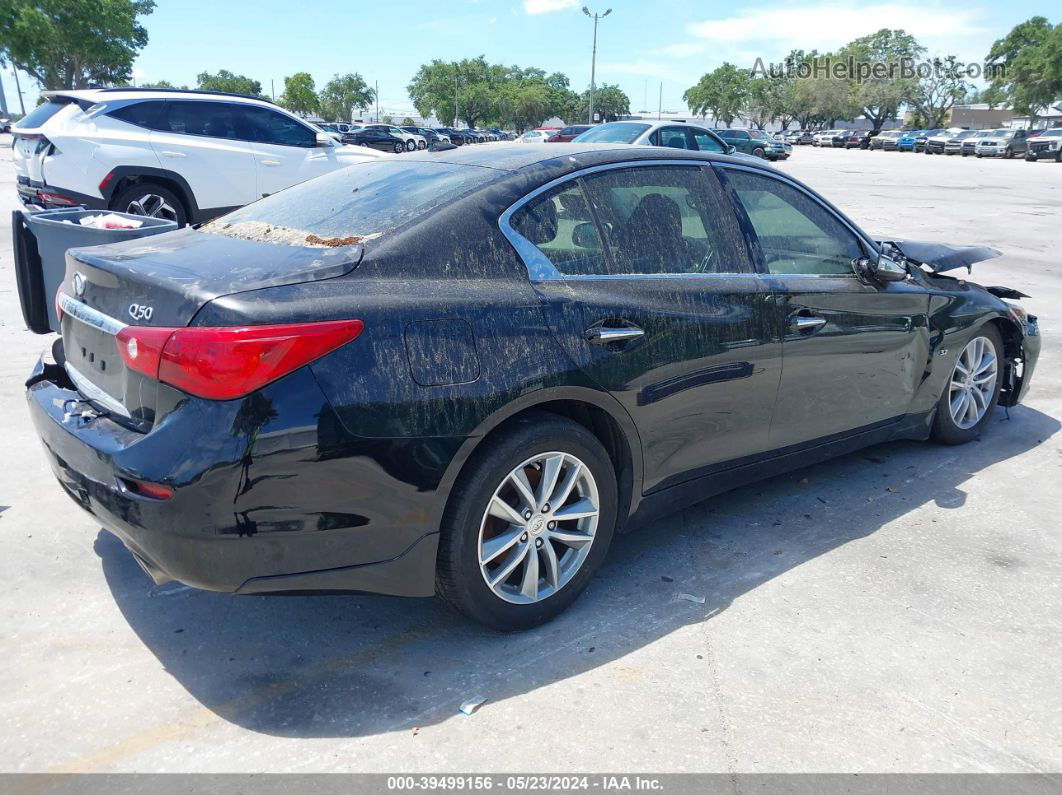 2015 Infiniti Q50 Premium Black vin: JN1BV7AP8FM330438