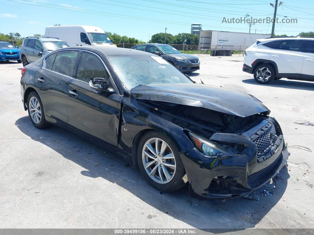 2015 Infiniti Q50 Premium Black vin: JN1BV7AP8FM330438