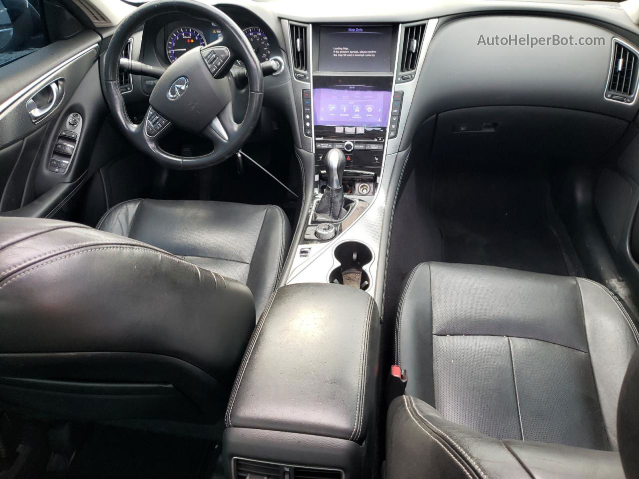 2015 Infiniti Q50 Base Серебряный vin: JN1BV7AP8FM332481